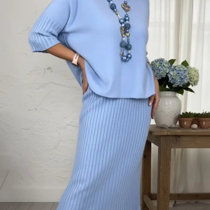 Aila™ - Neulottu kaksiosainen setti