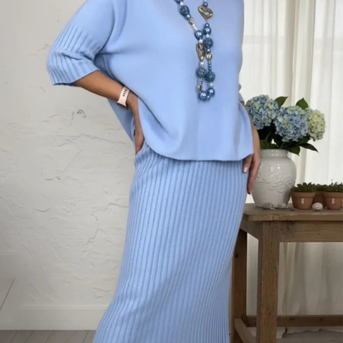 Aila™ - Neulottu kaksiosainen setti