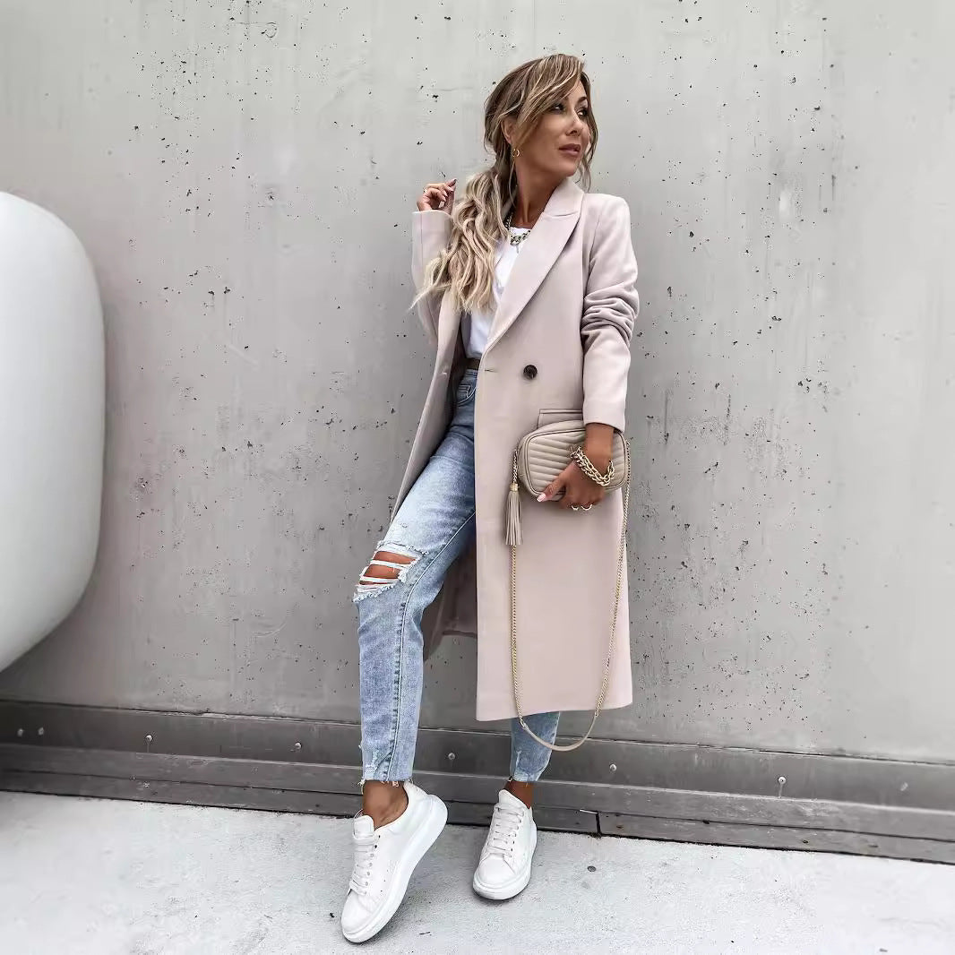 Emilia™ – Klassinen Pitkä Takki