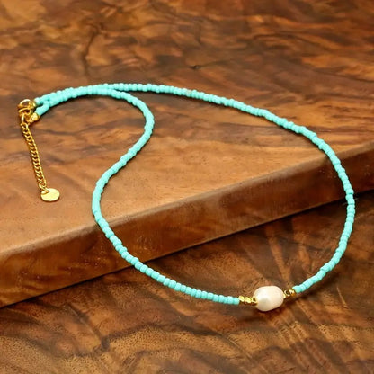 Turkoosi Henkäys Kaulakoru | Yhdessä diabetesta vastaan